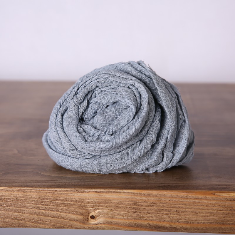 Table Runner - Cheese Cloth Grey - Image #2
